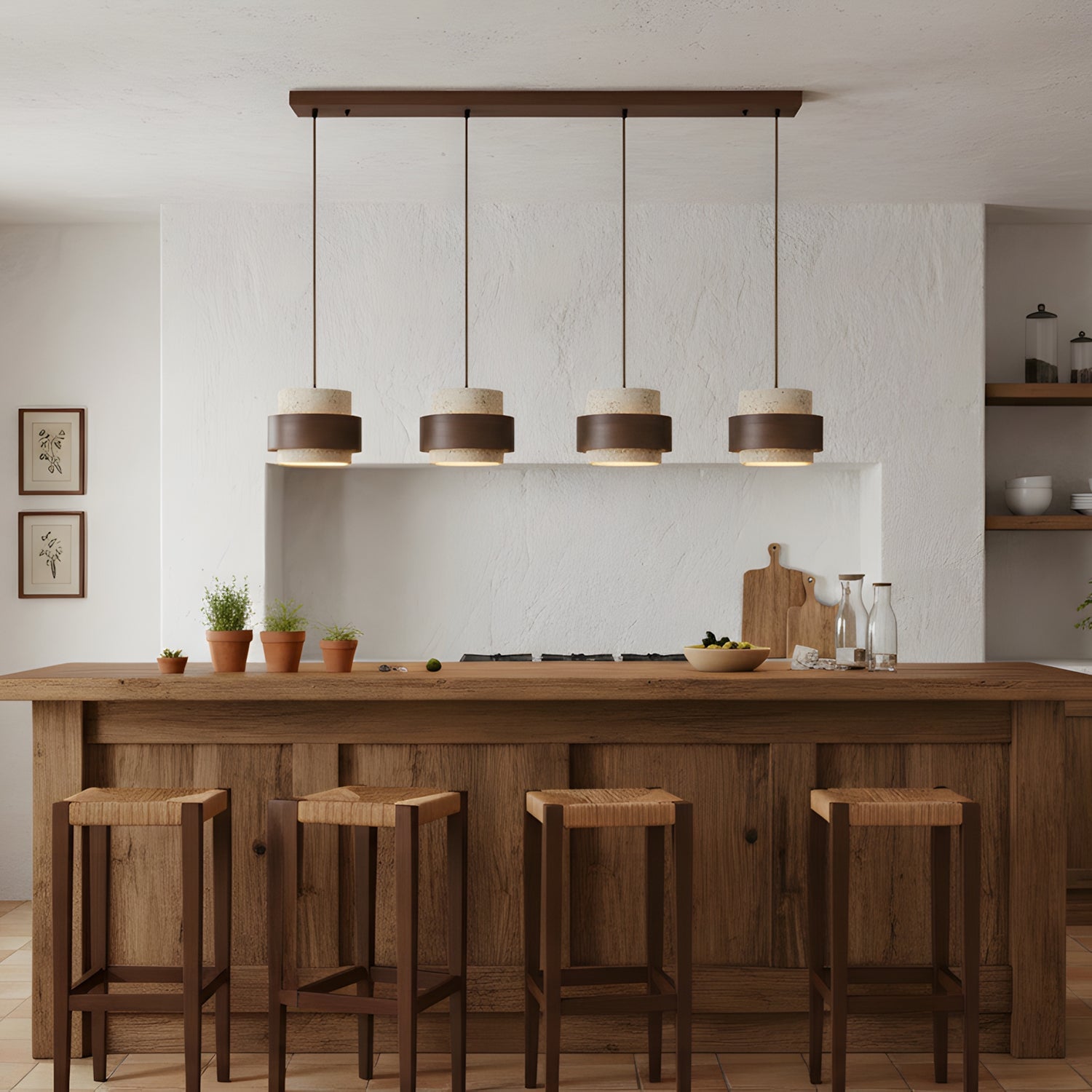 Ryvi Cylinder Pendant Light