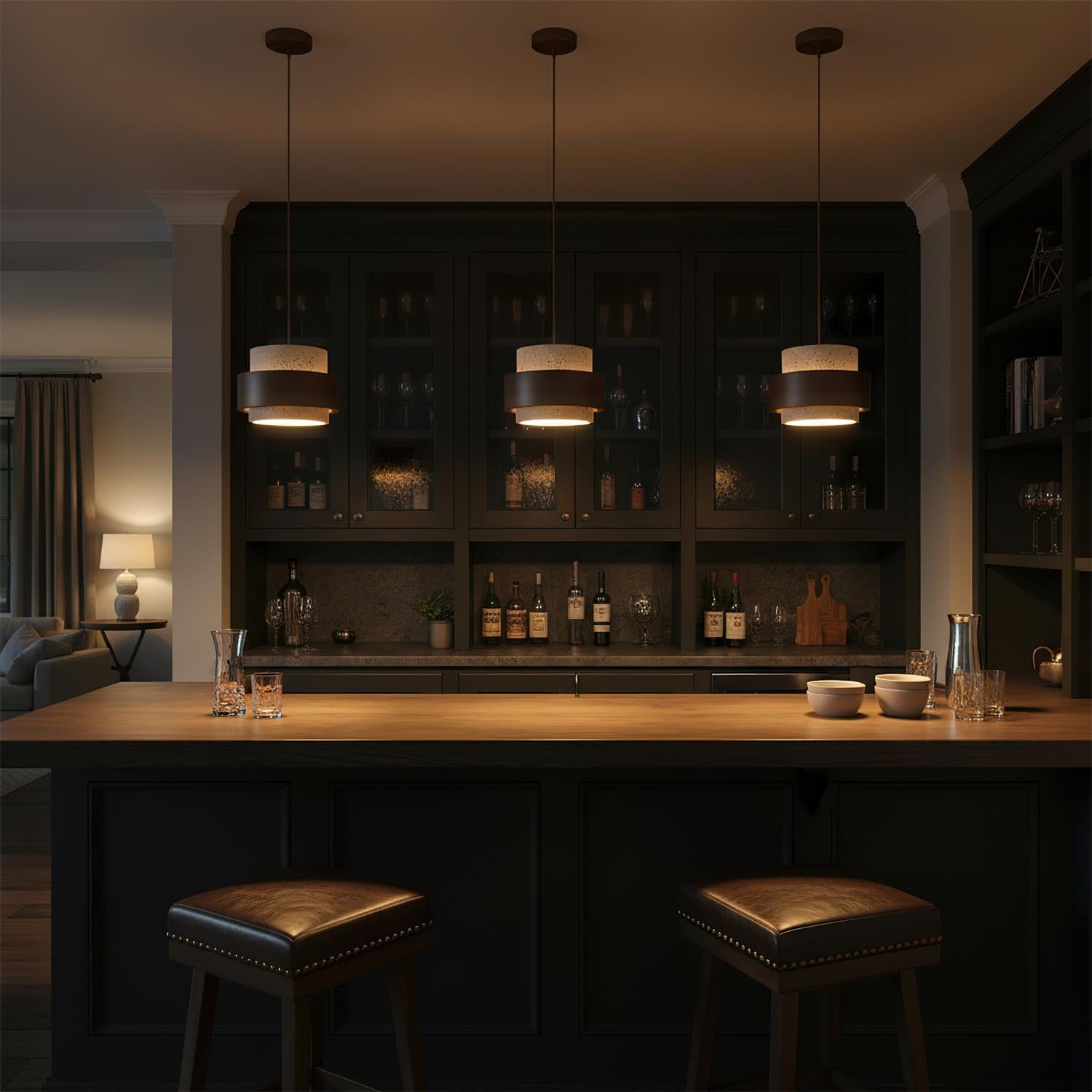Ryvi Cylinder Pendant Light