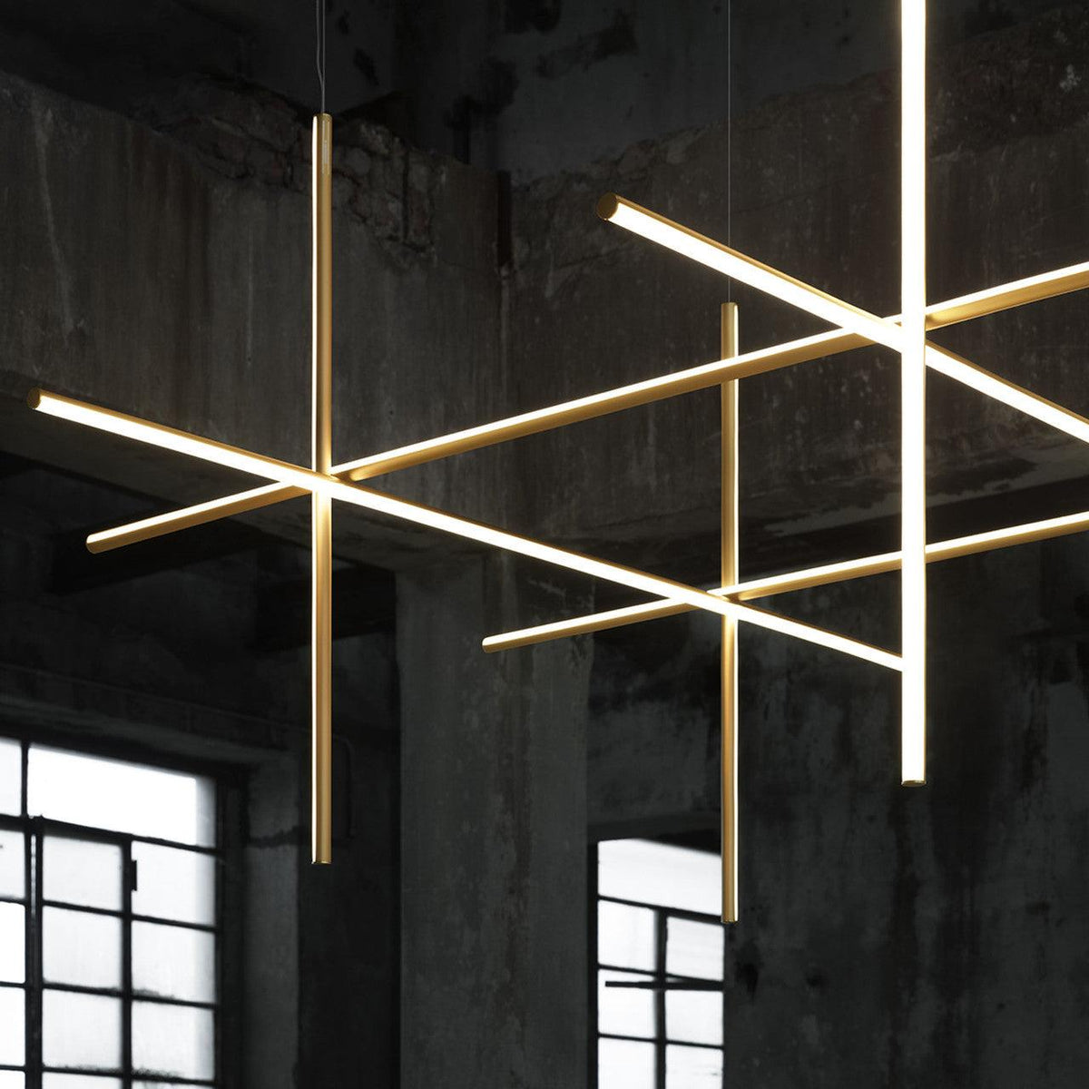 Gridline Linear Chandelier – detail 24