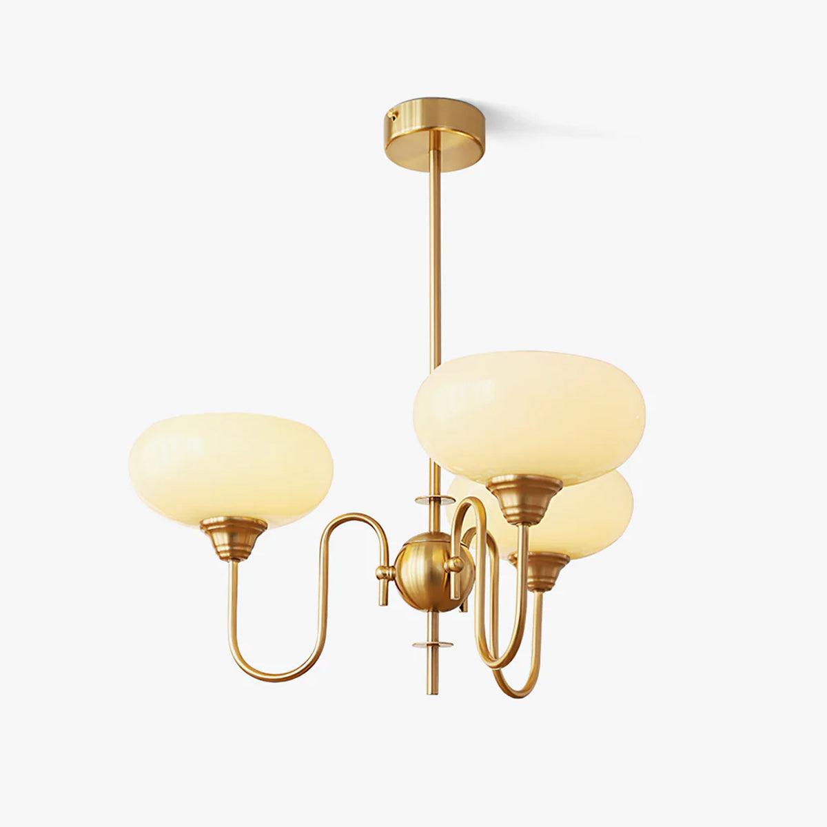 Creamy Persimmon Chandelier – detail 21