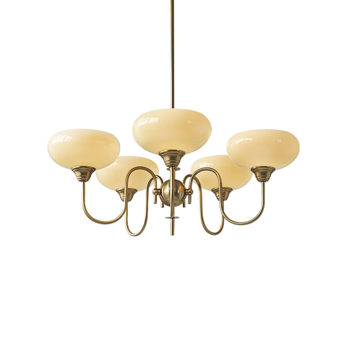 Creamy Persimmon Chandelier – detail 19