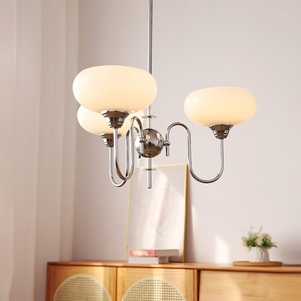 Creamy Persimmon Chandelier – detail 6
