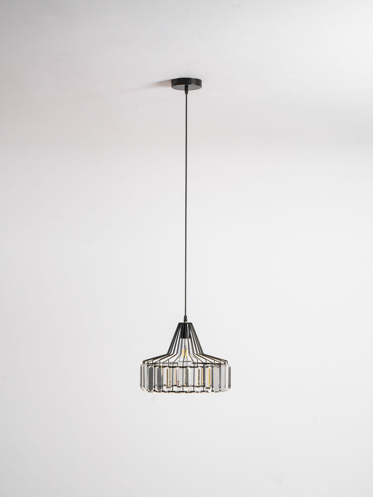Crystal Drum Pendant Lamp - Vakkerlight