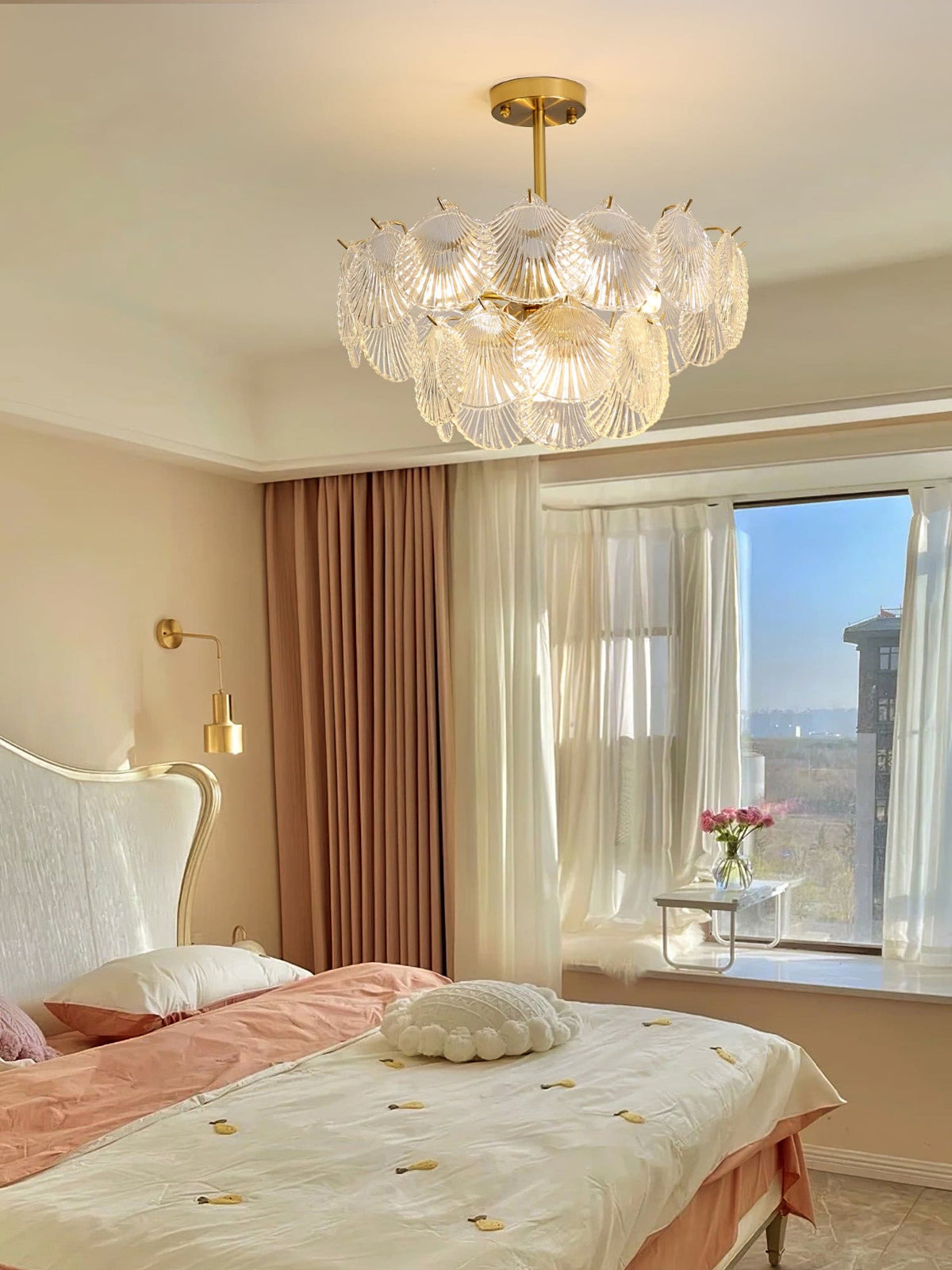 Shell Glass Chandelier – detail 38