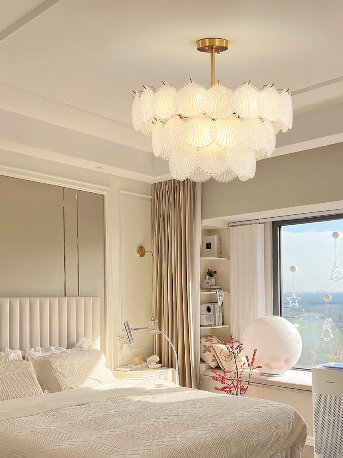 Dekorfine Shell Glass Chandelier — Detail View 49