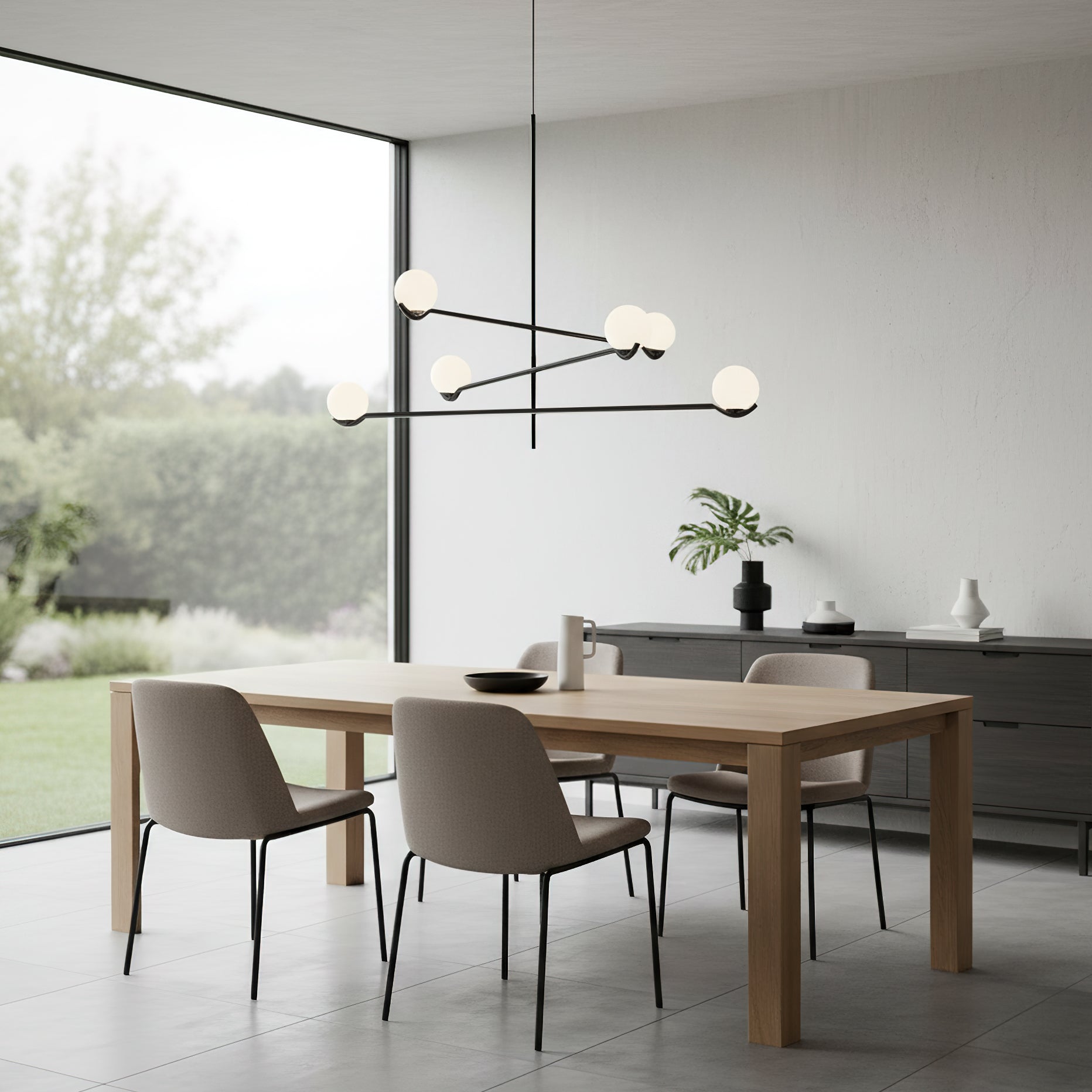 Orensonyn Globe Pendant Light