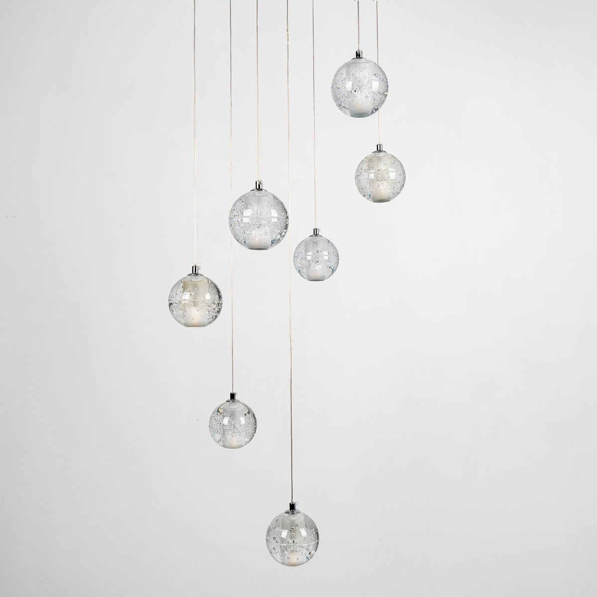 Crystal Bubbles Balls Pendant Lamp – detail 35