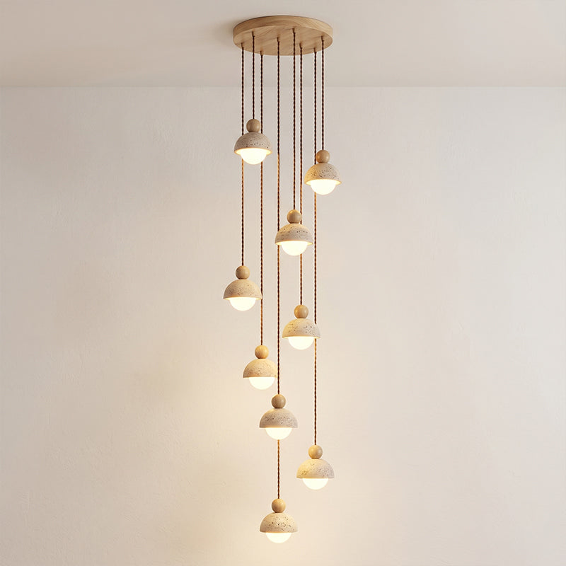 Serolen Travetine Pendant Light