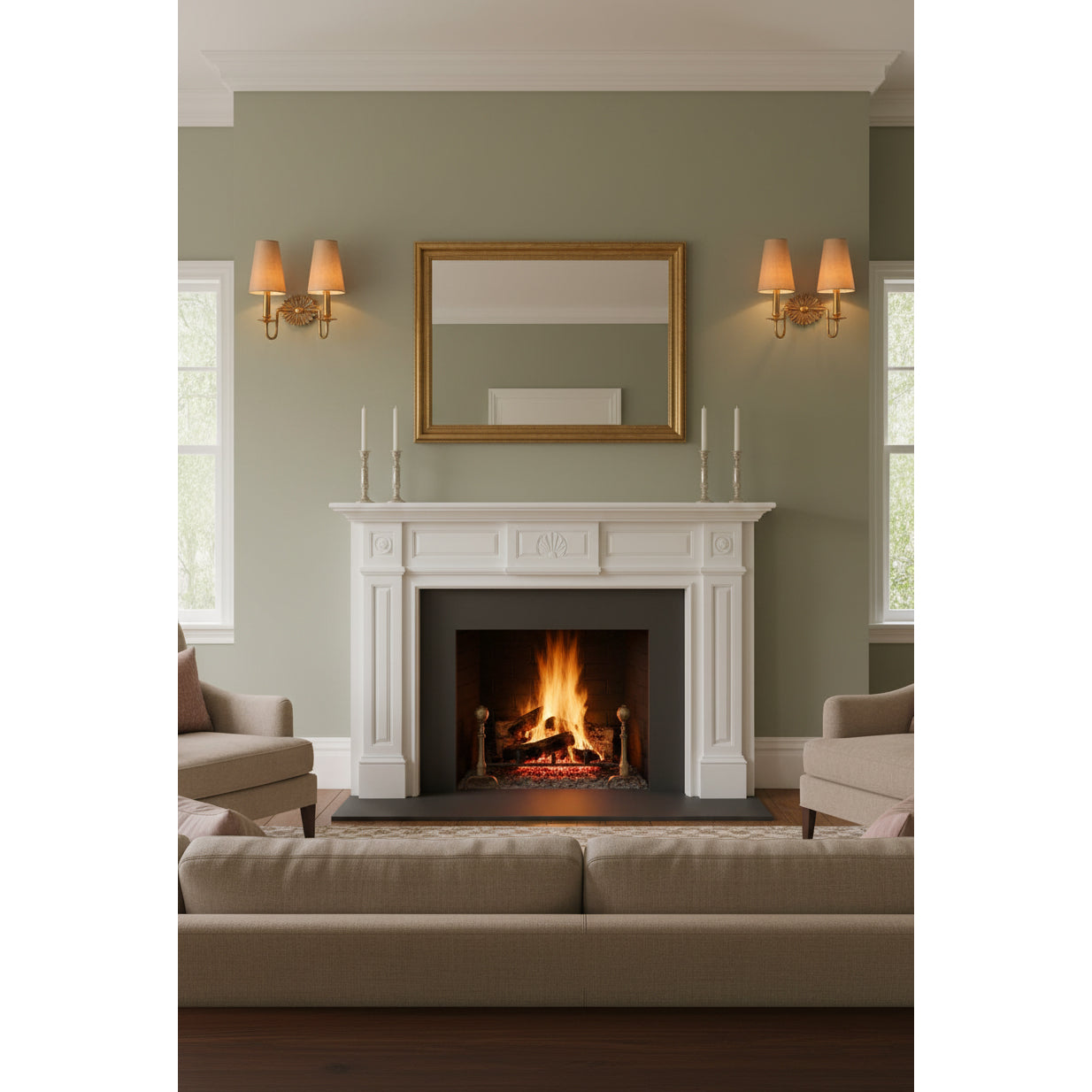 Rotenna Double Wall Light