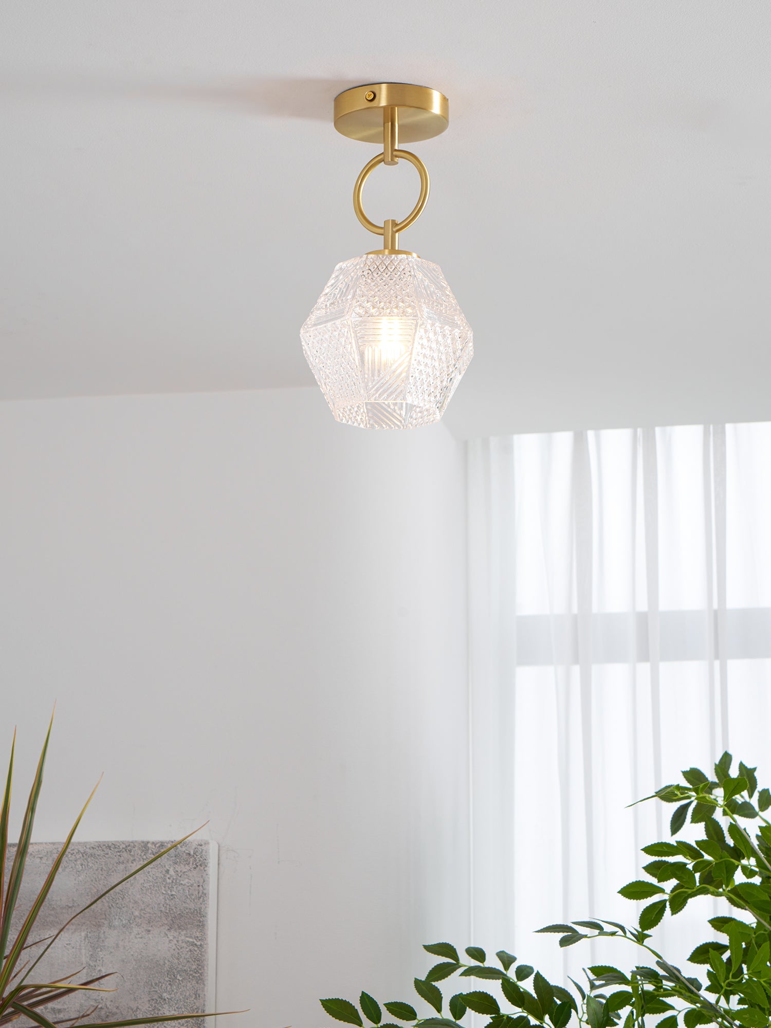 Venoral Art Deco Ceiling Light