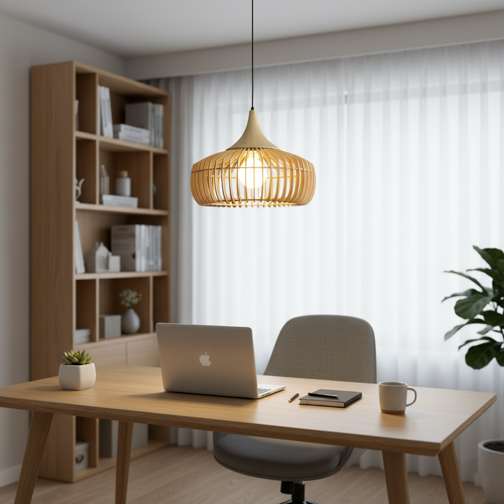Din Wood Pendant Lamp – detail 10