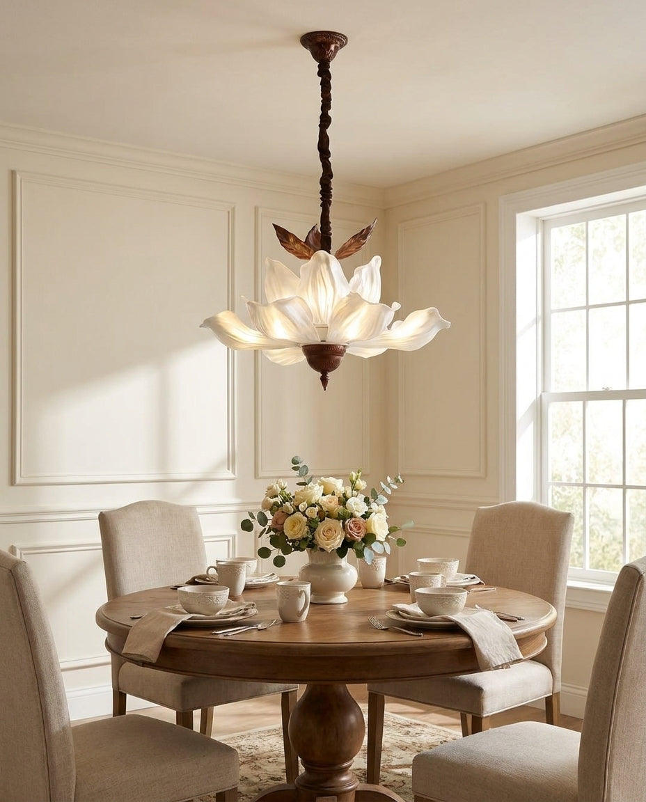 Magnolia Bloom Chandelier – detail 10