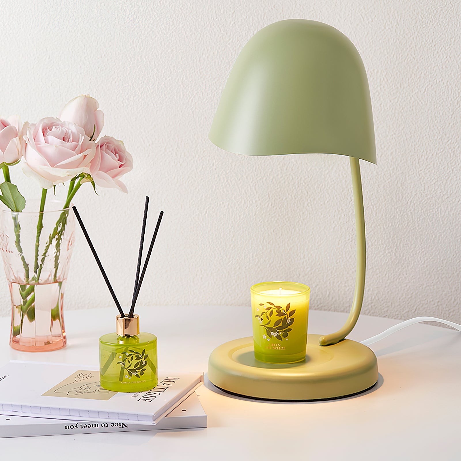Fenniay Candle Warmer Table Lamp