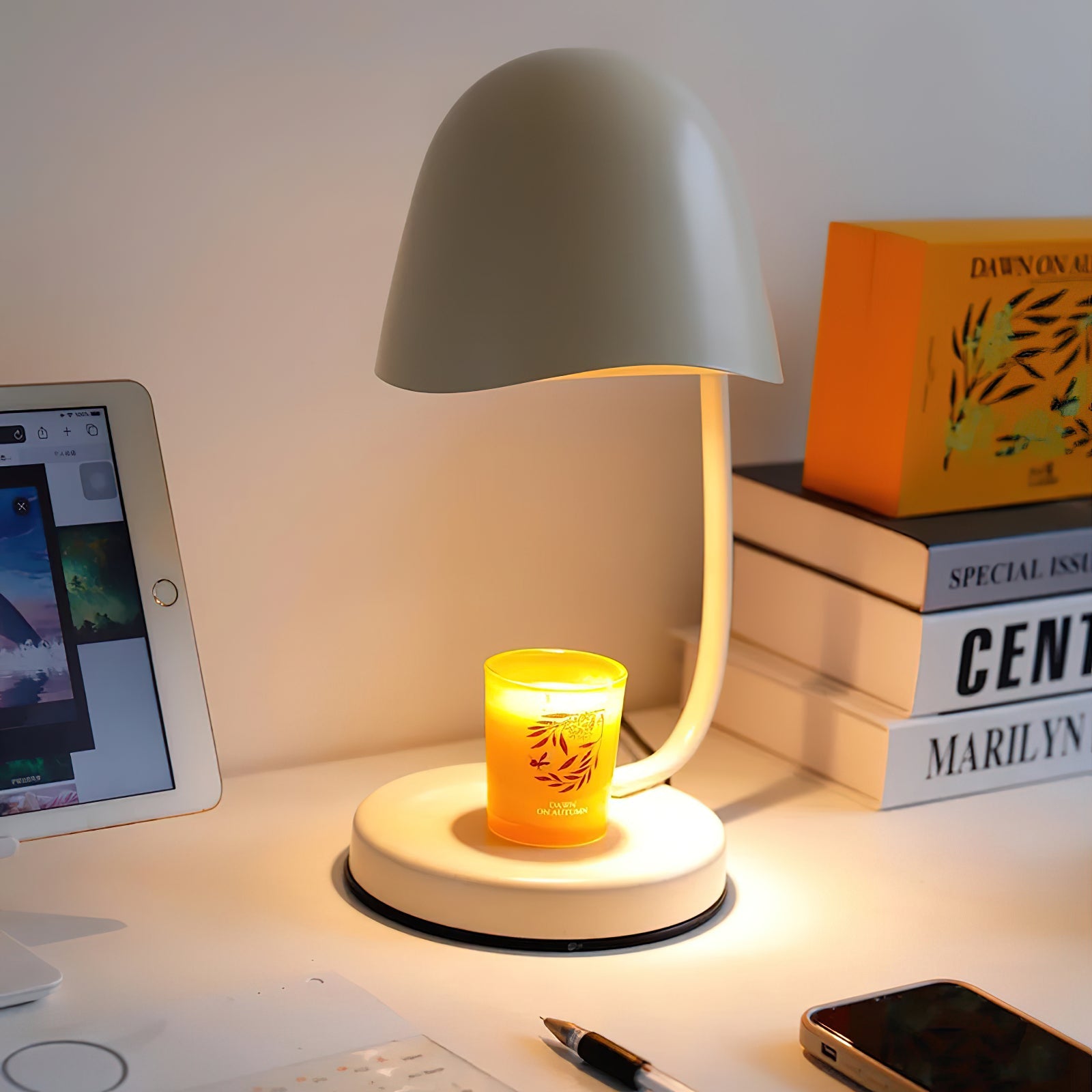 Fenniay Candle Warmer Table Lamp
