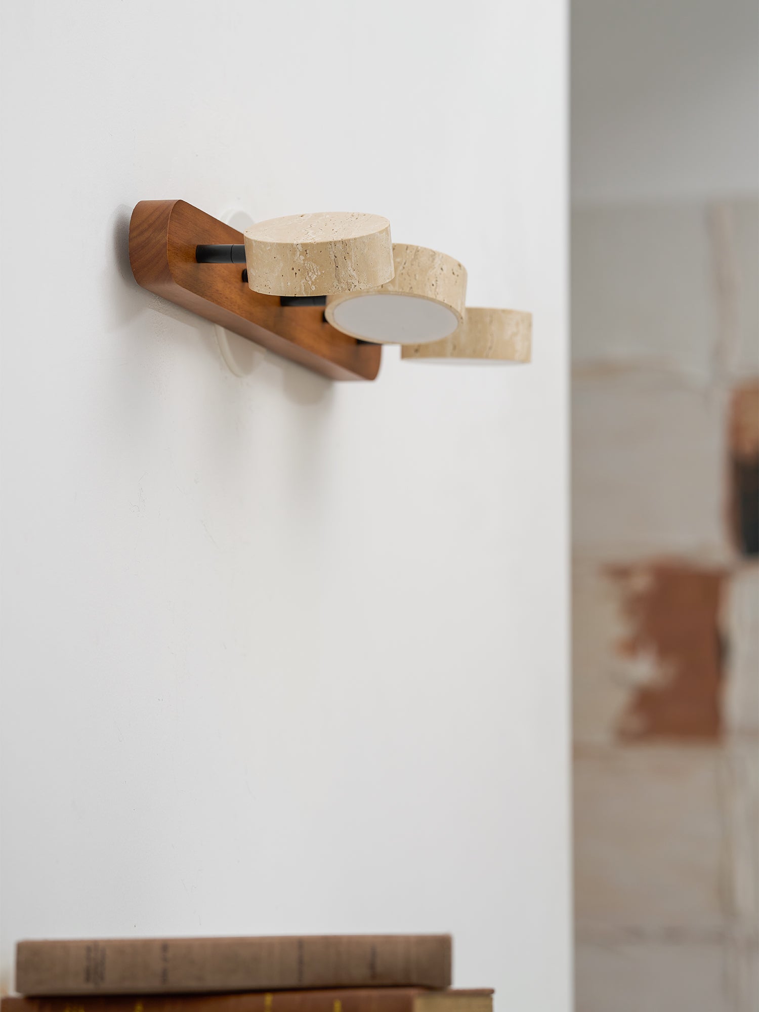 Valesco Travertine Wall Light