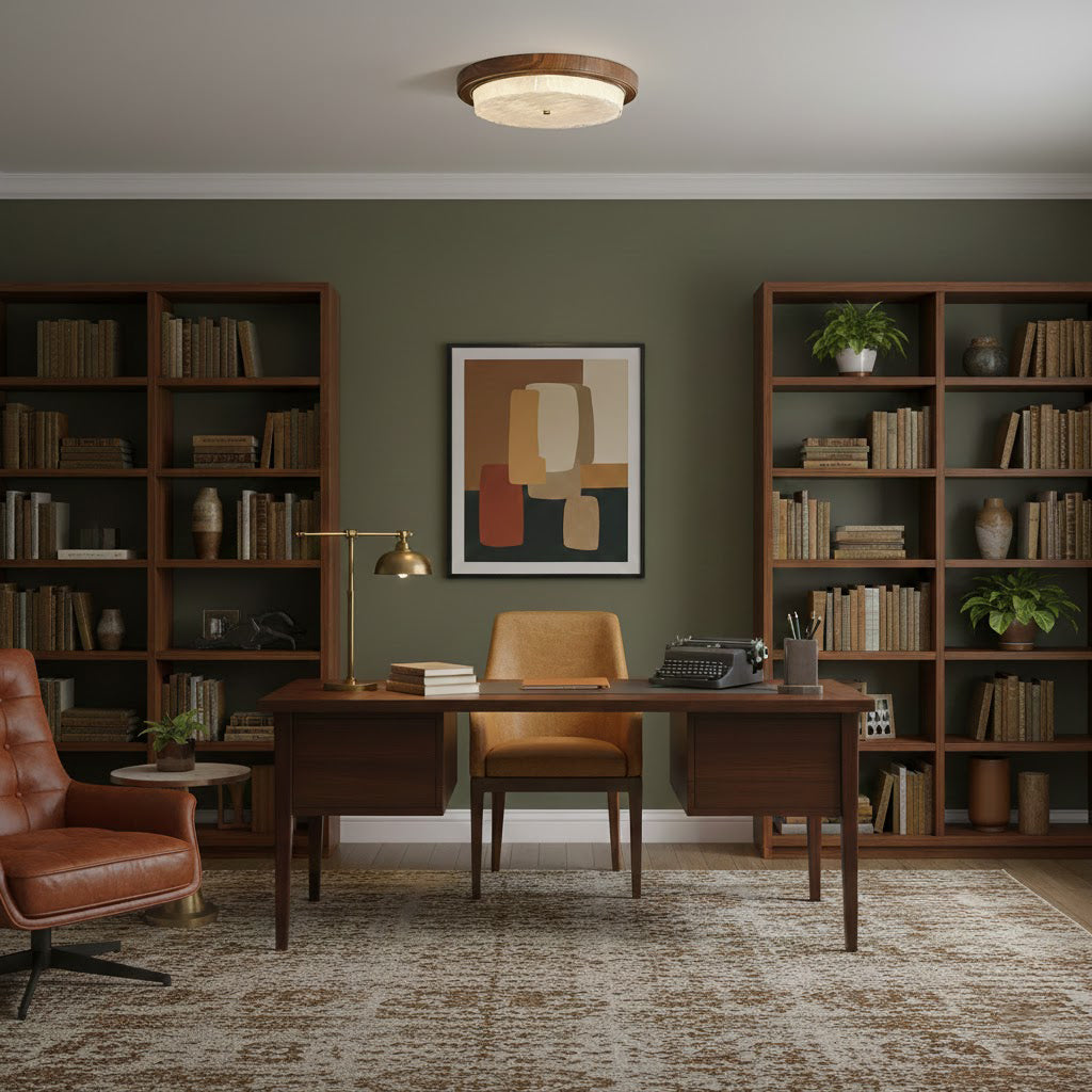Cayko Round Ceiling Light