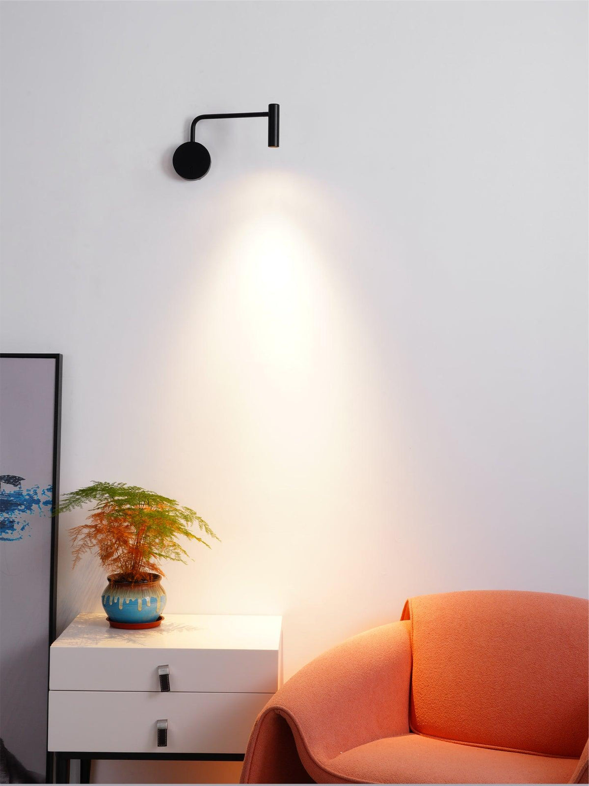 Minimalist Disc LED Wall Sconce – detail 20