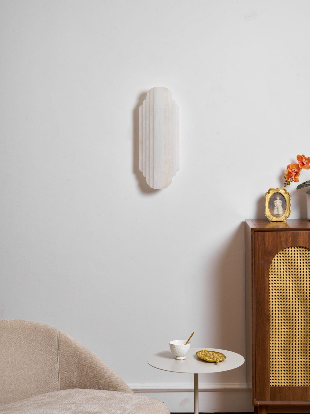 Estelle Alabaster Wall Sconce – detail 20