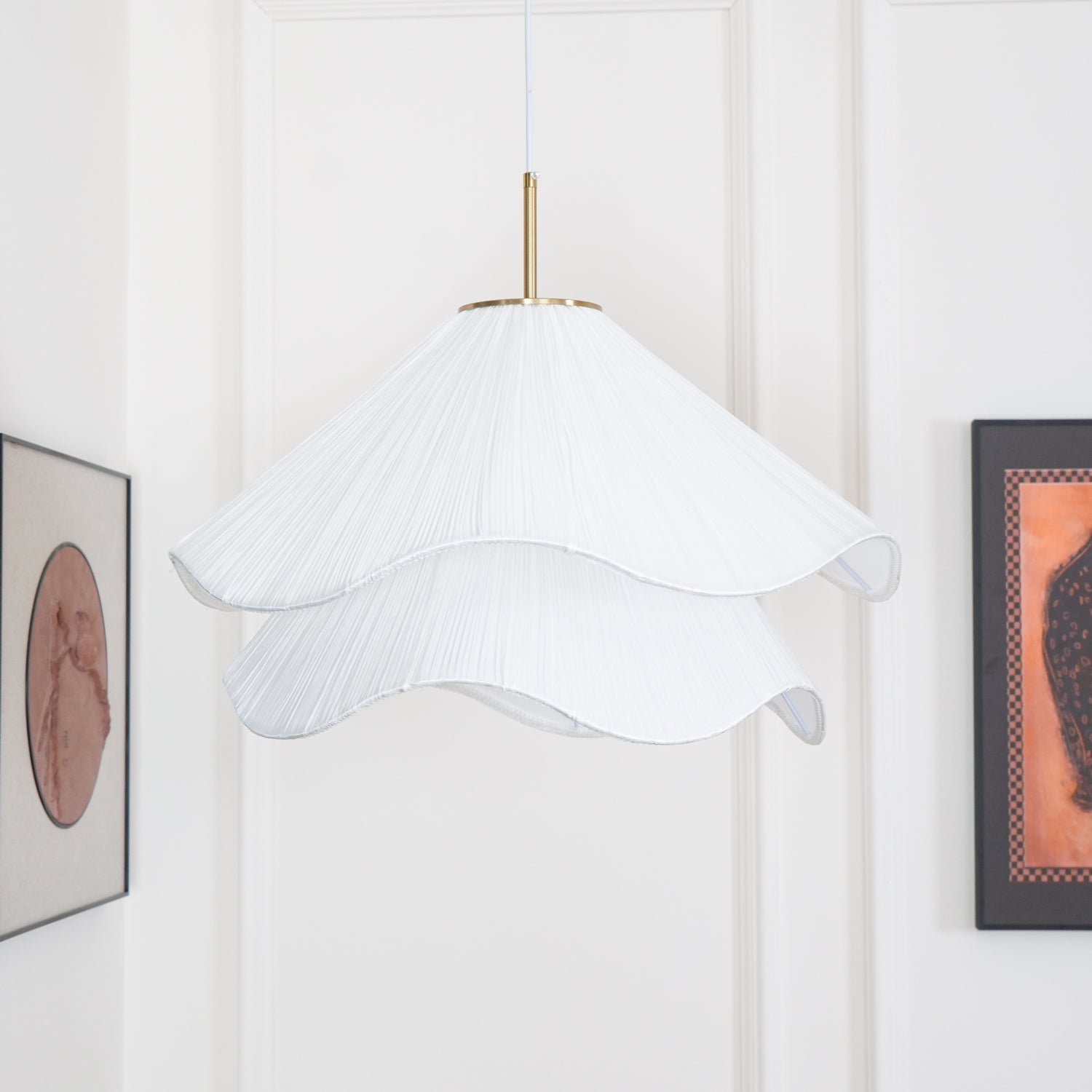 Koavas Pleated Pendant Light