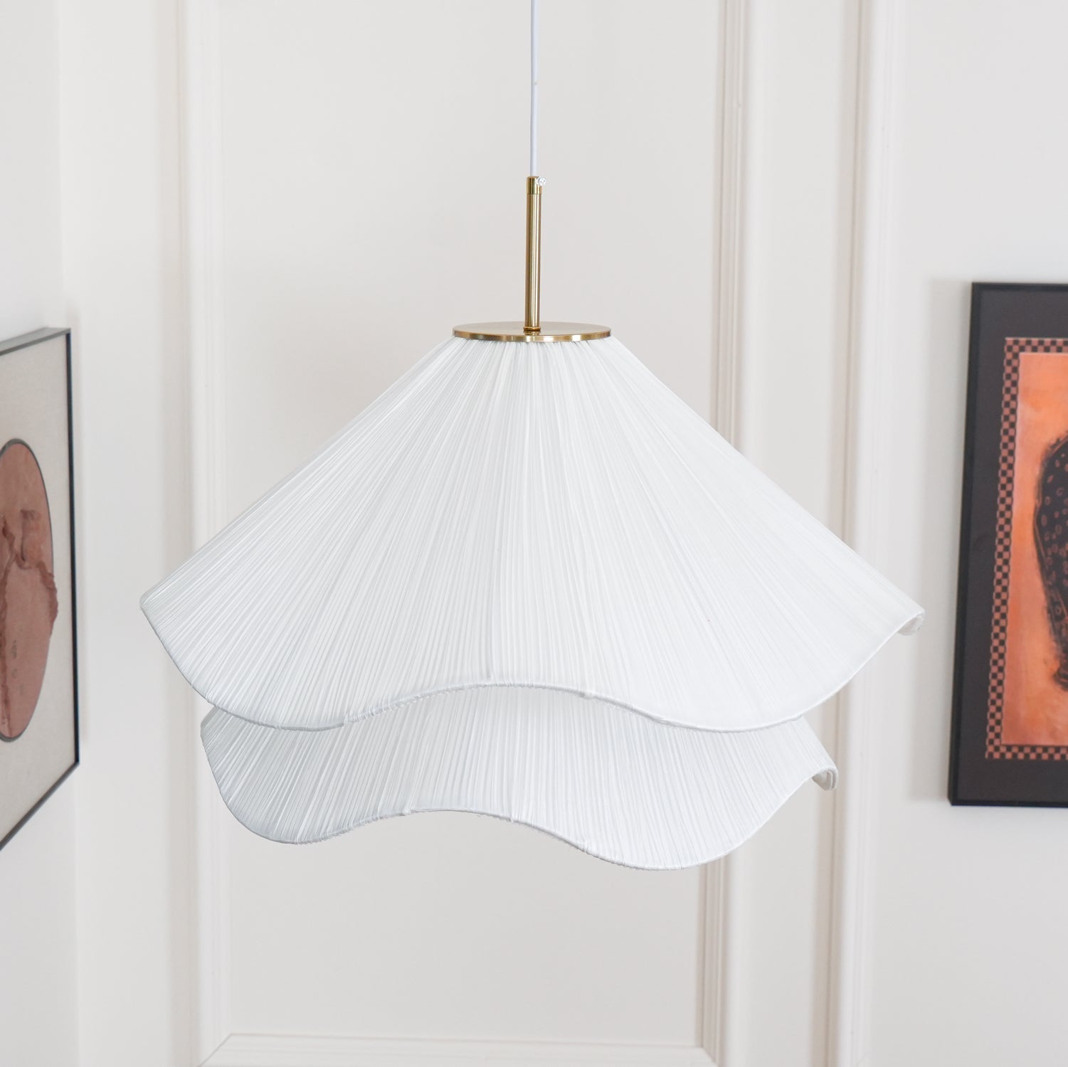 Koavas Pleated Pendant Light