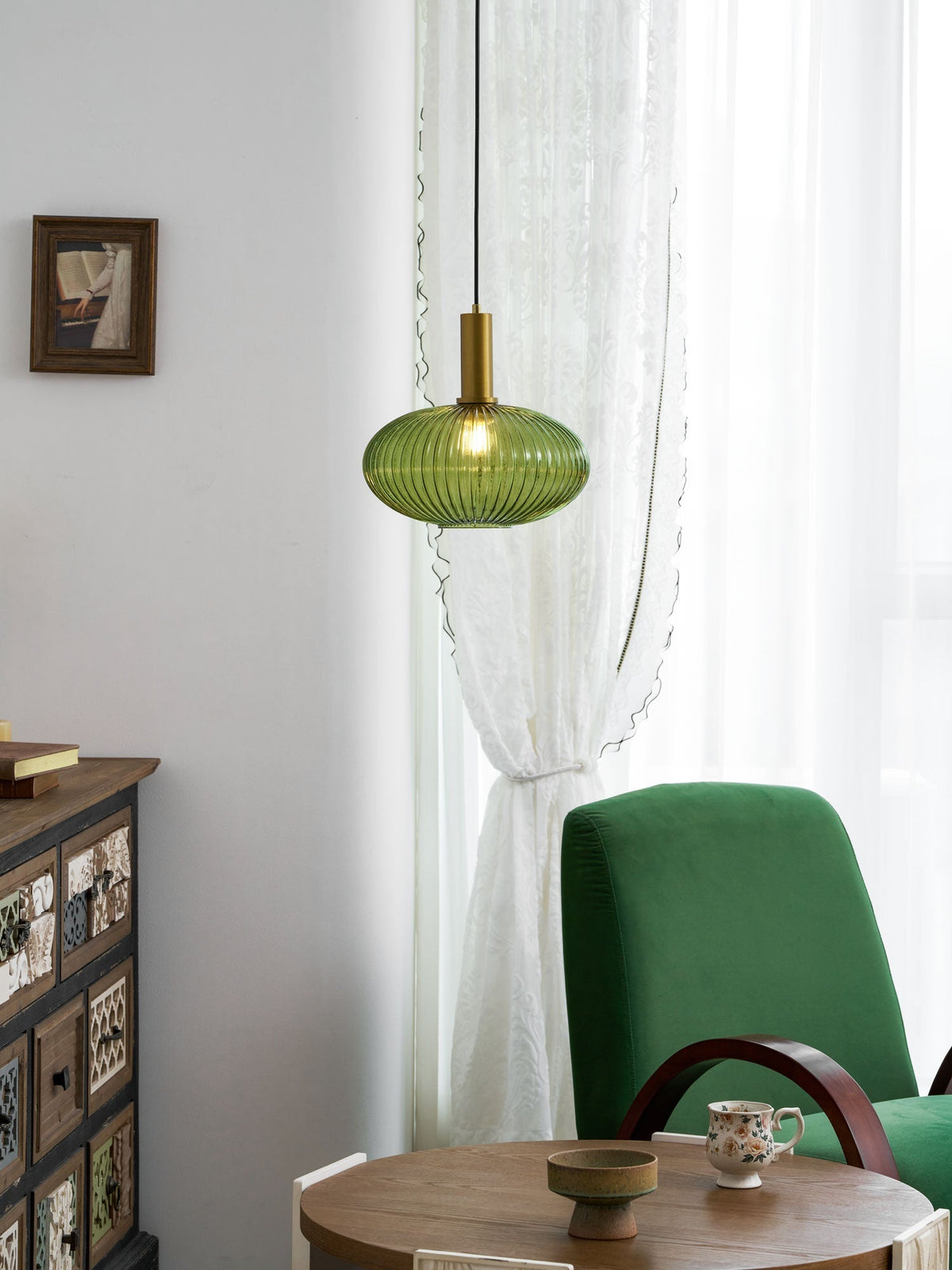 Reefu Fluted Pendant Light