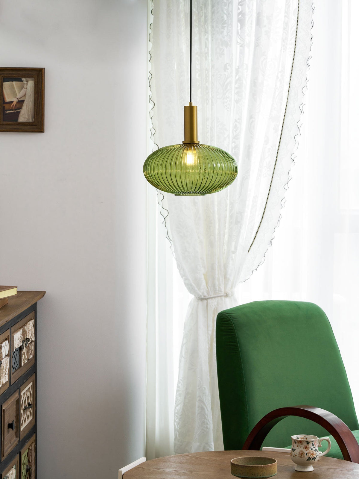 Reefu Fluted Pendant Light