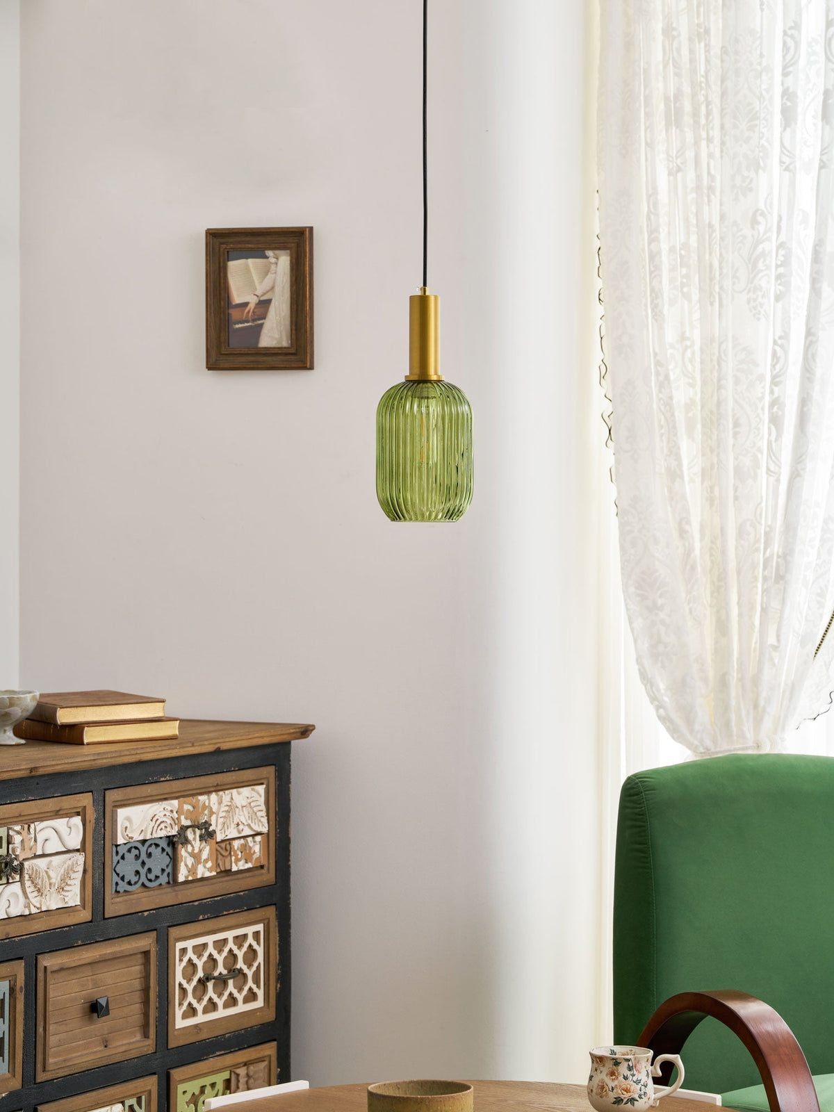 Reefu Fluted Pendant Light