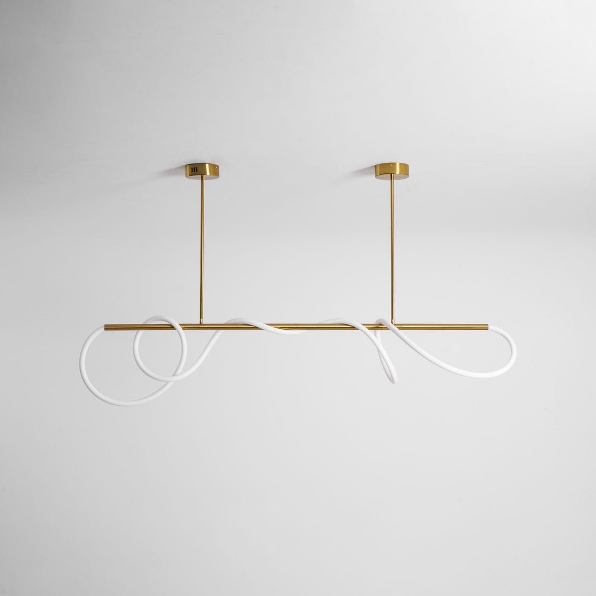 Serpentine Glow Gold Chandelier – detail 23