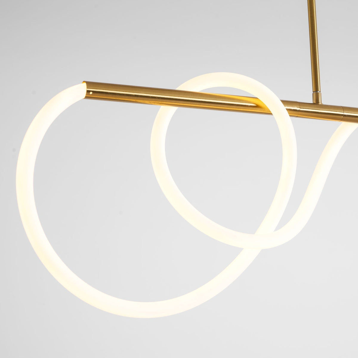 Serpentine Glow Gold Chandelier – detail 15