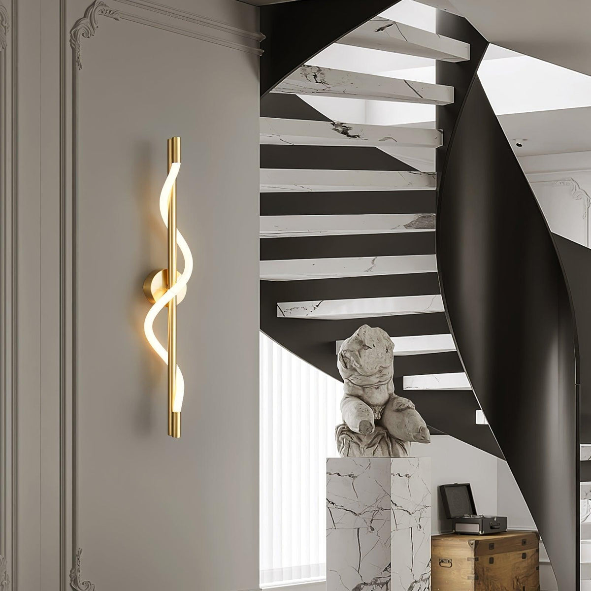 Flexible Linear Curve Wall Lamp – detail 4