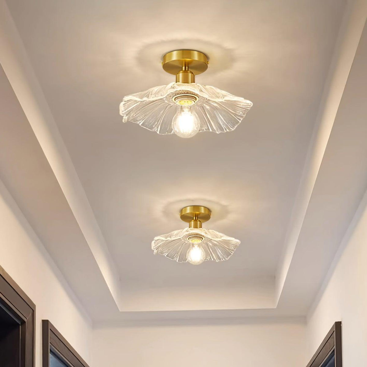 Flower Glass Ceiling Light – detail 15