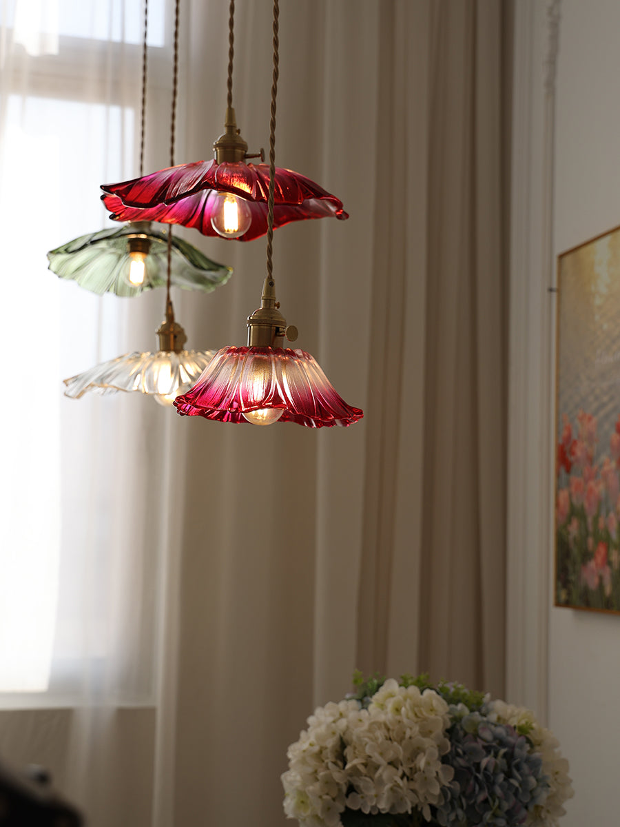 Rodenford Flower Plug In Pendant Light
