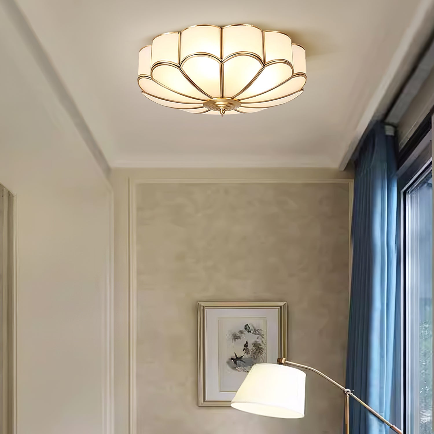 Paxley Floral Ceiling Light