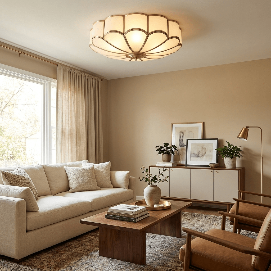Paxley Floral Ceiling Light