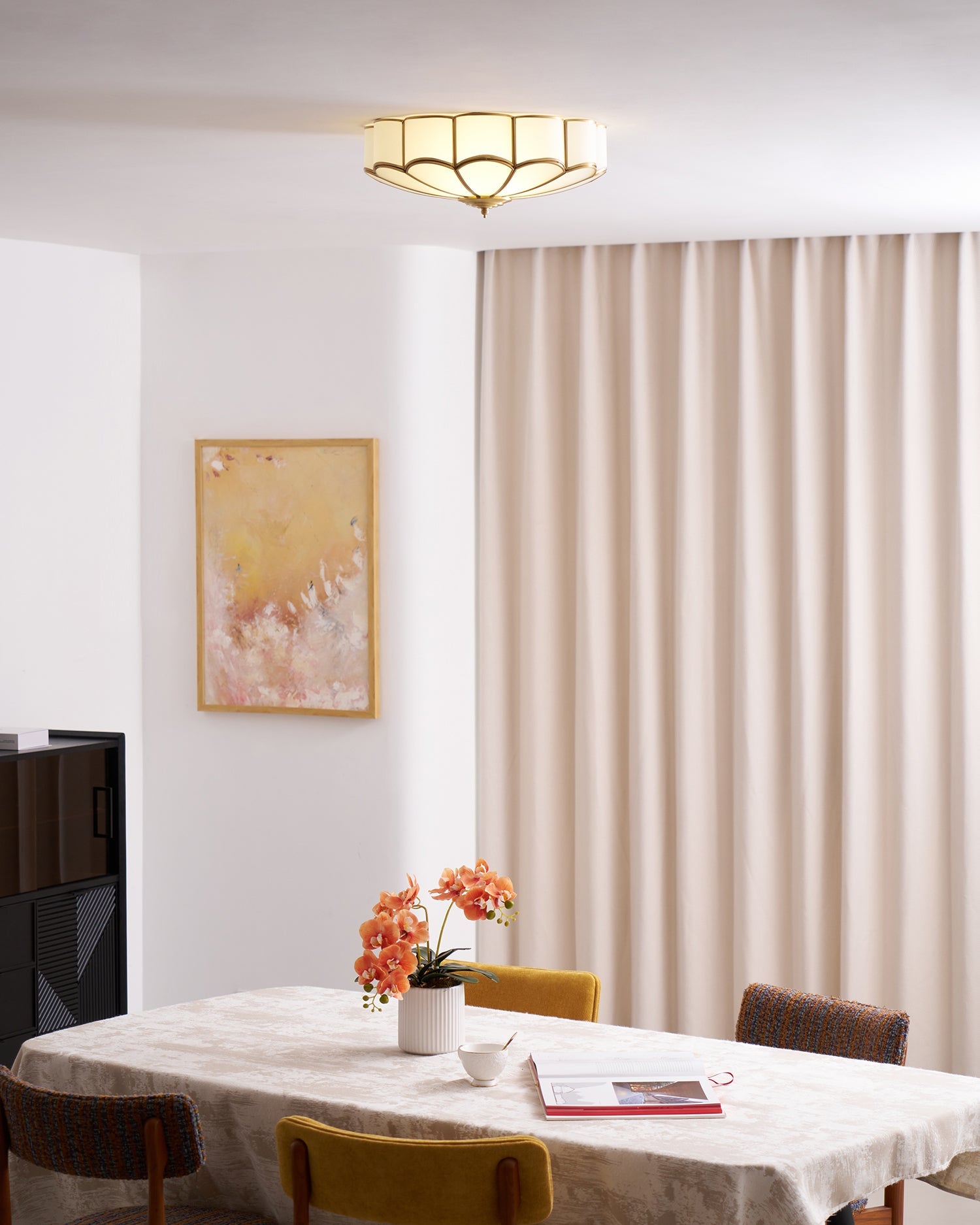 Paxley Floral Ceiling Light