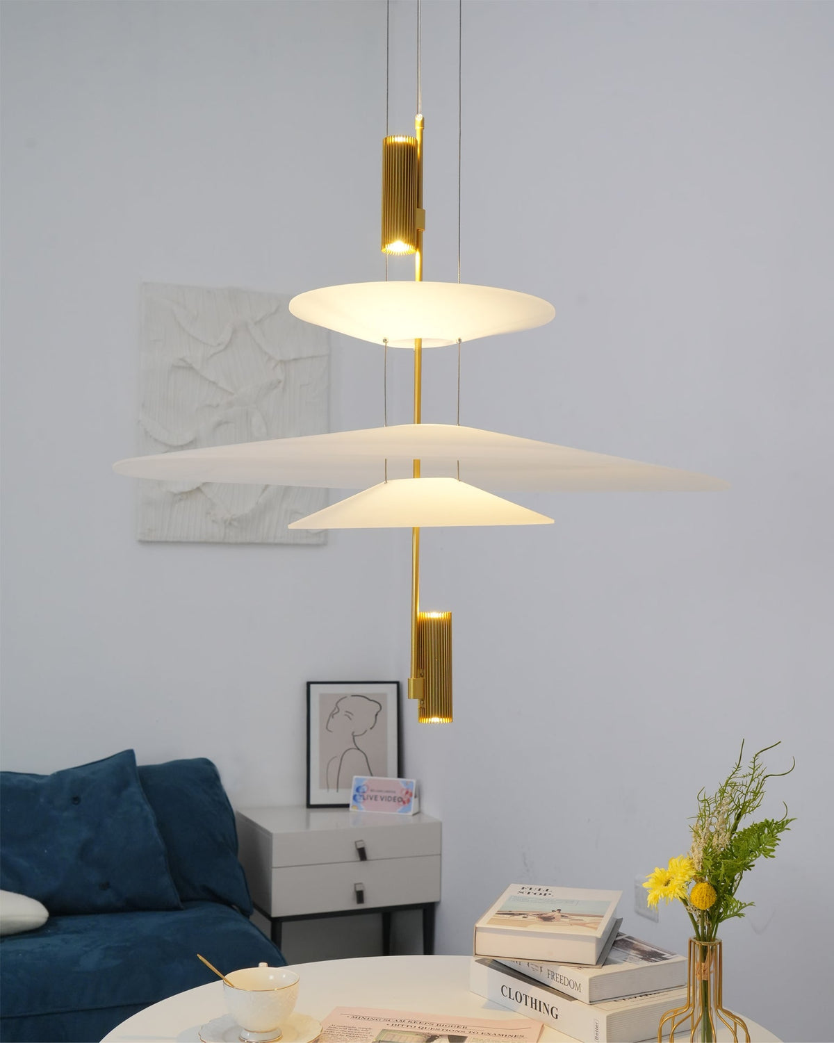 Jorveno Sculptural Pendant Light