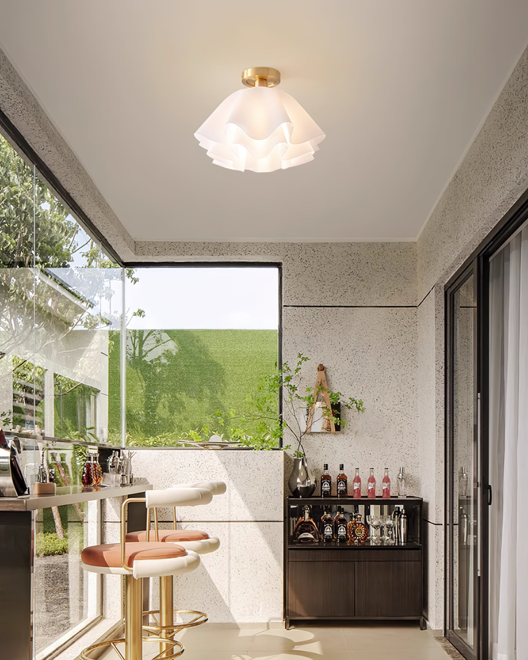 Nolano Flower Shape Ceiling Light