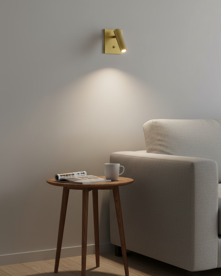 Synona Square Wall Reading Light