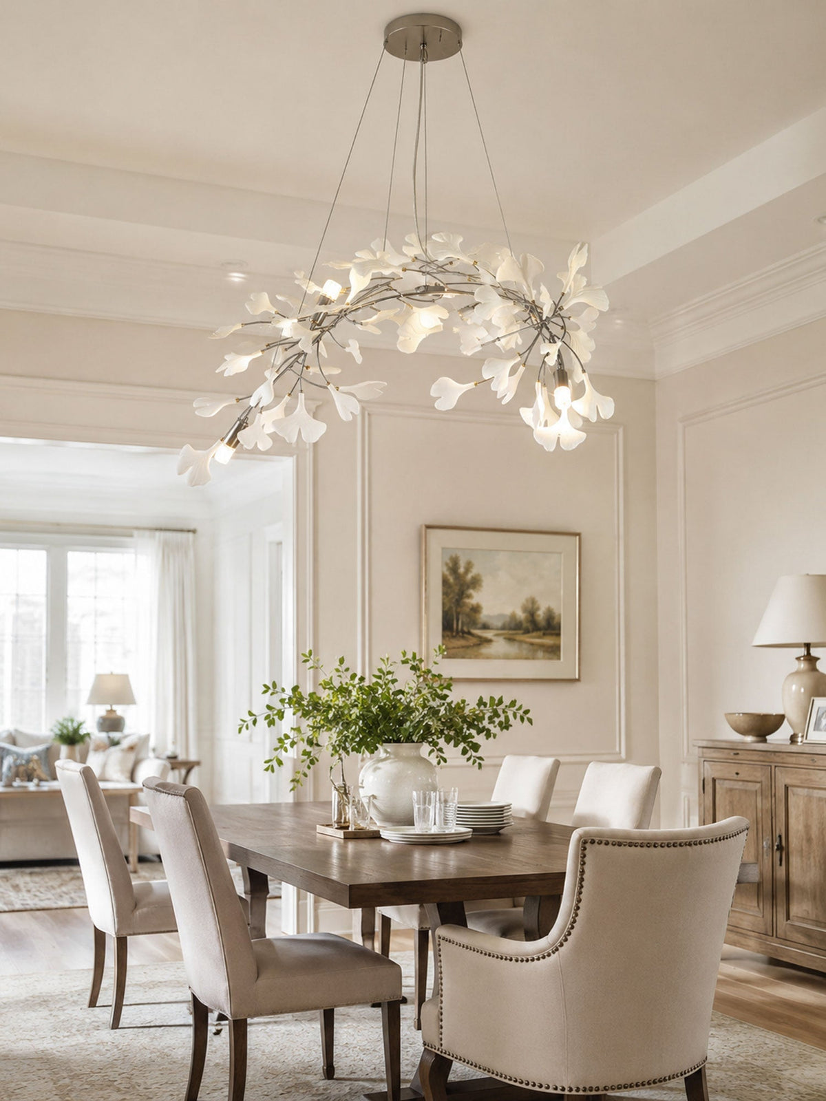 Gingko Bloom Chandelier – detail 14