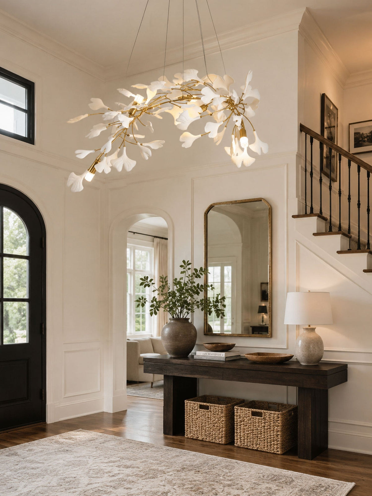 Gingko Bloom Chandelier – detail 5