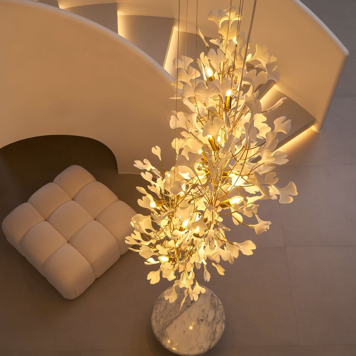 Gingko Chandelier F - Vakkerlight