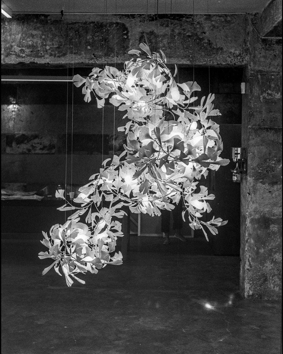 Gingko Vortex Chandelier – detail 32
