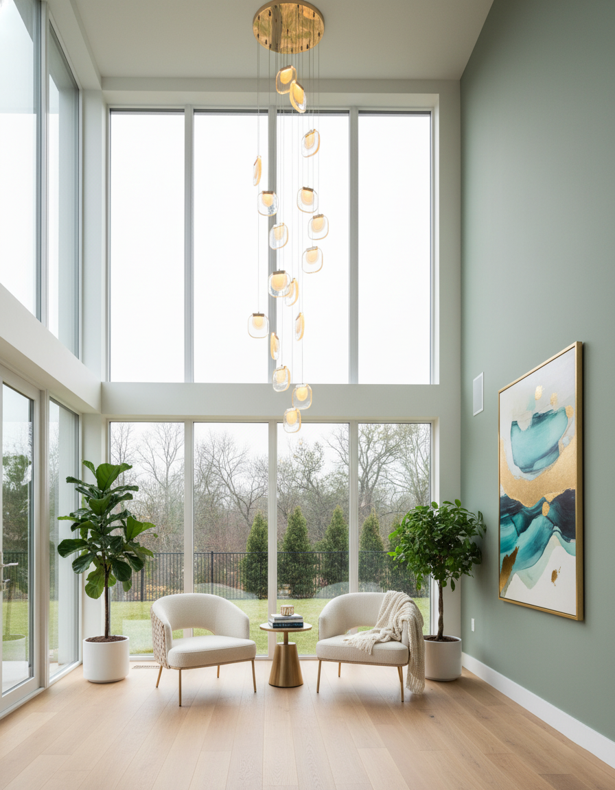 Glass Ripples Pendant Lamp – detail 17