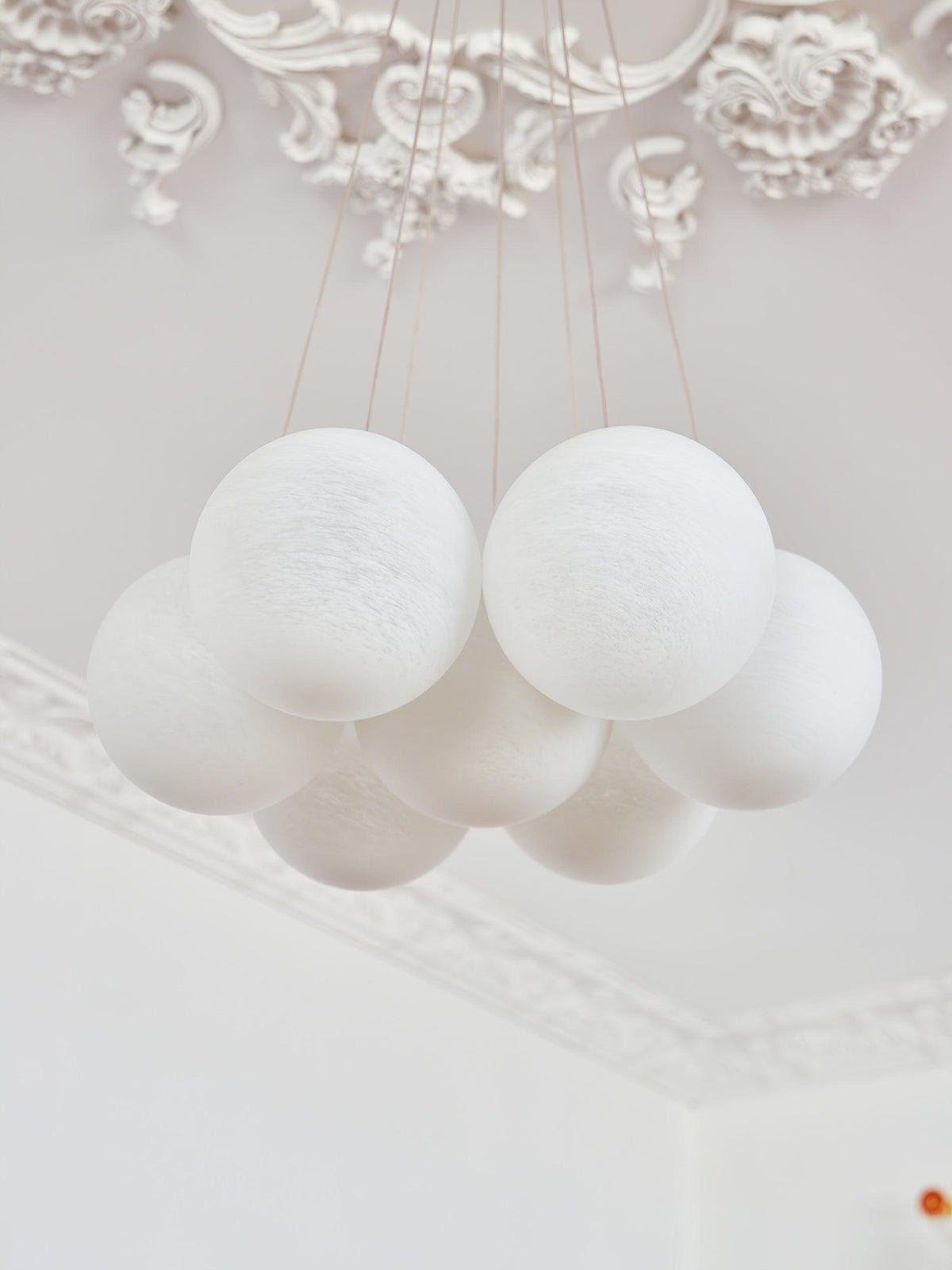 Glass Cluster Chandelier – detail 38