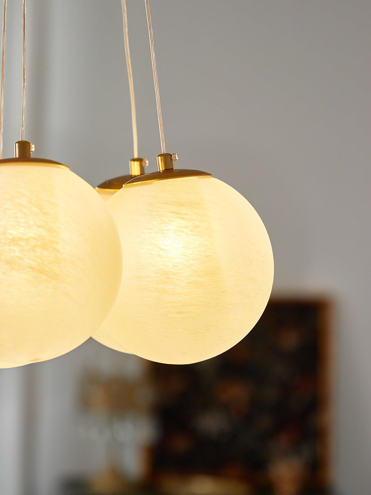 Glass Cluster Chandelier – detail 40