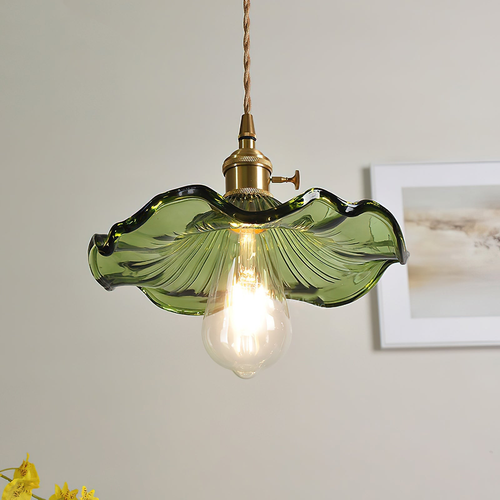 Paloia Vintage Plug In Pendant Light