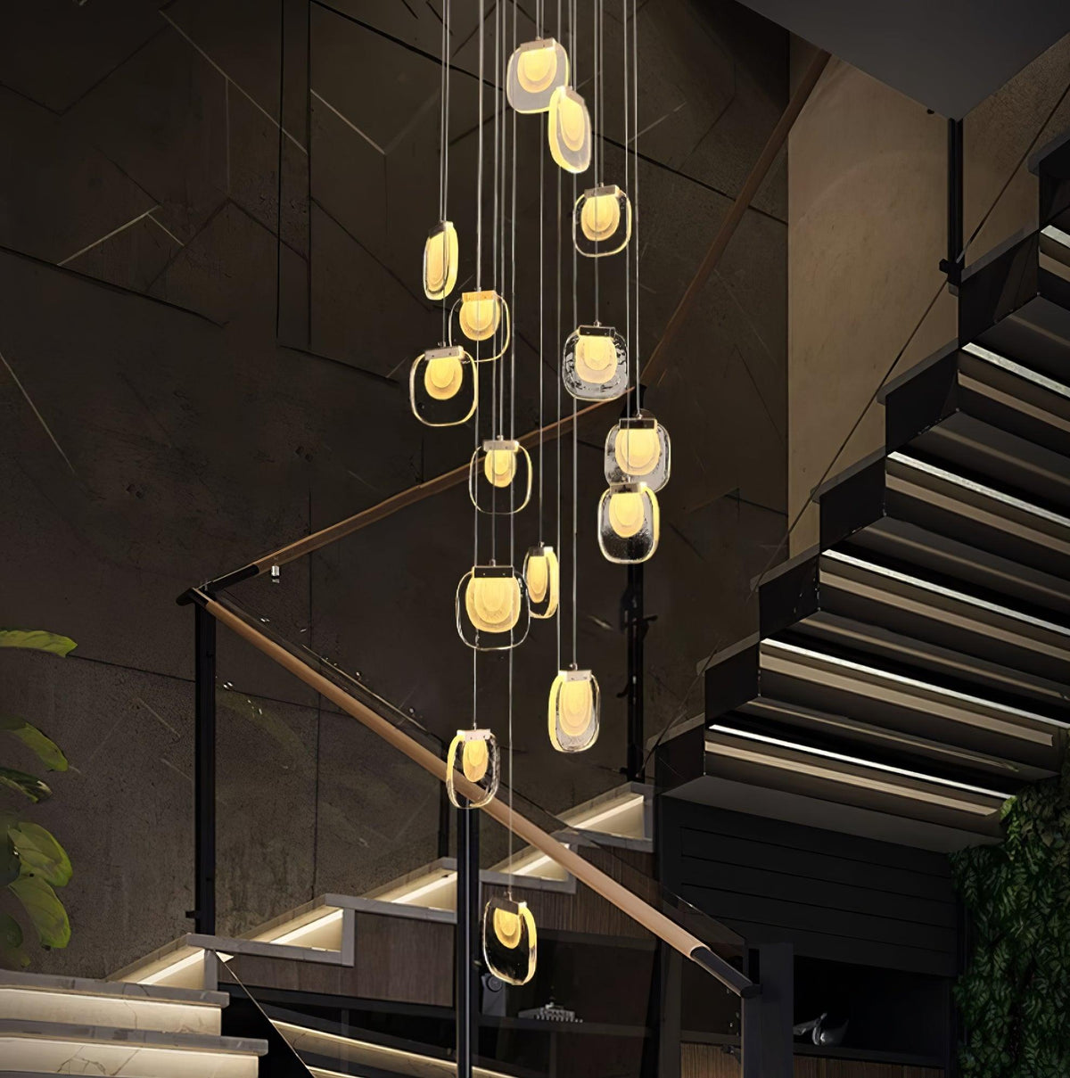Glass Ripples Pendant Lamp – detail 39