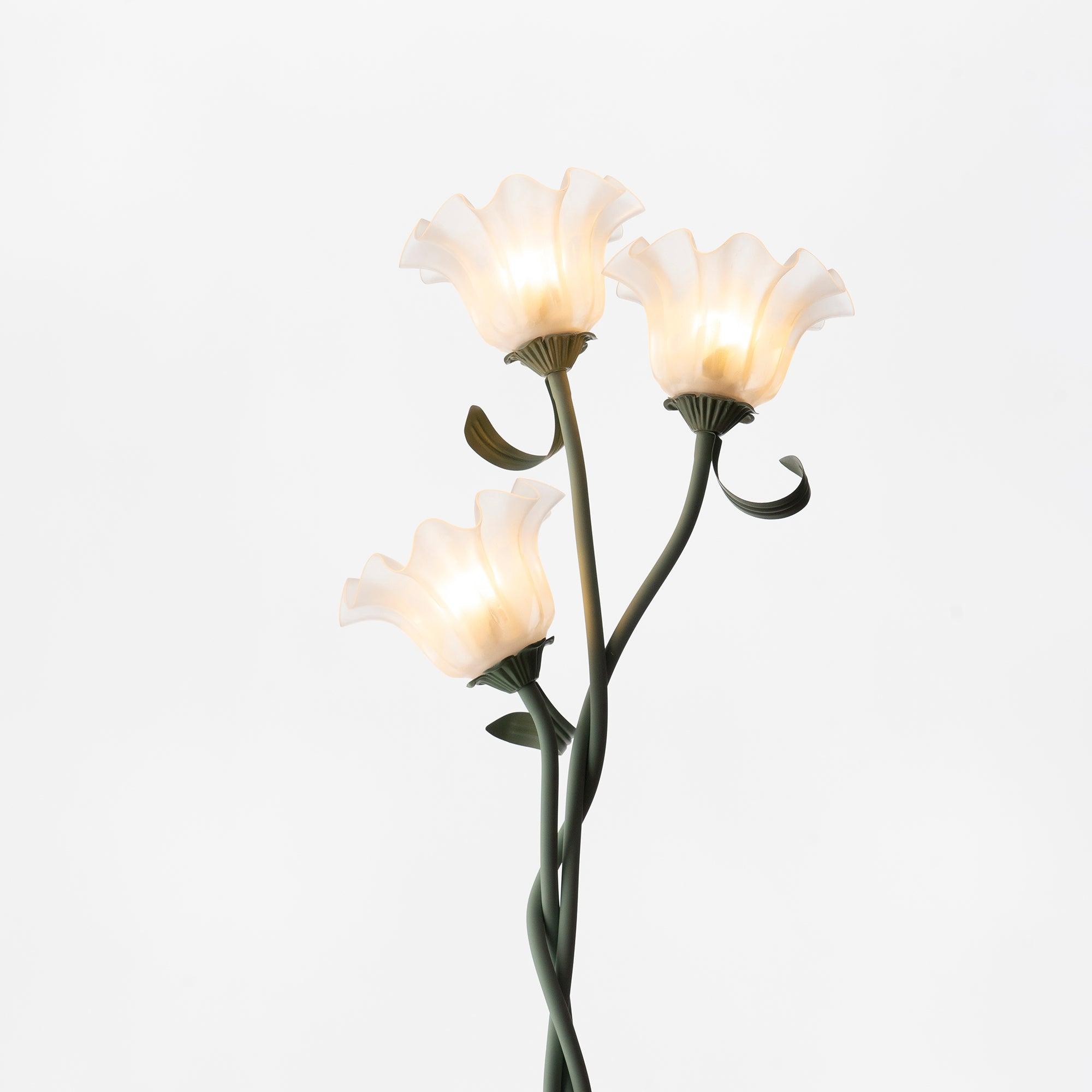 Talivay Floral Floor Lamp