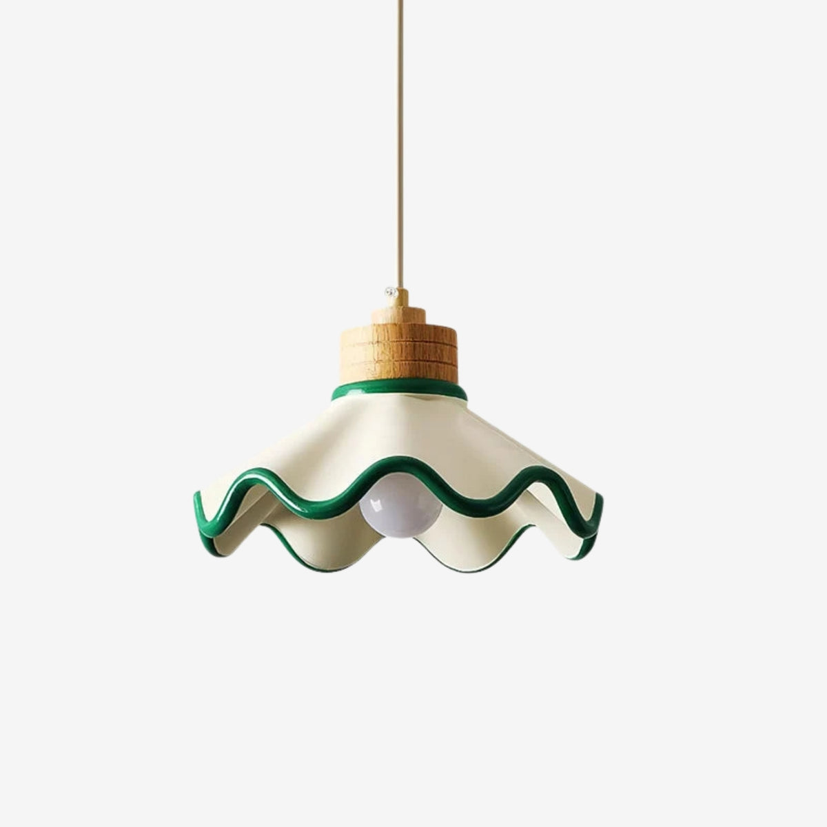 Halenoal Scalloped Pendant Light