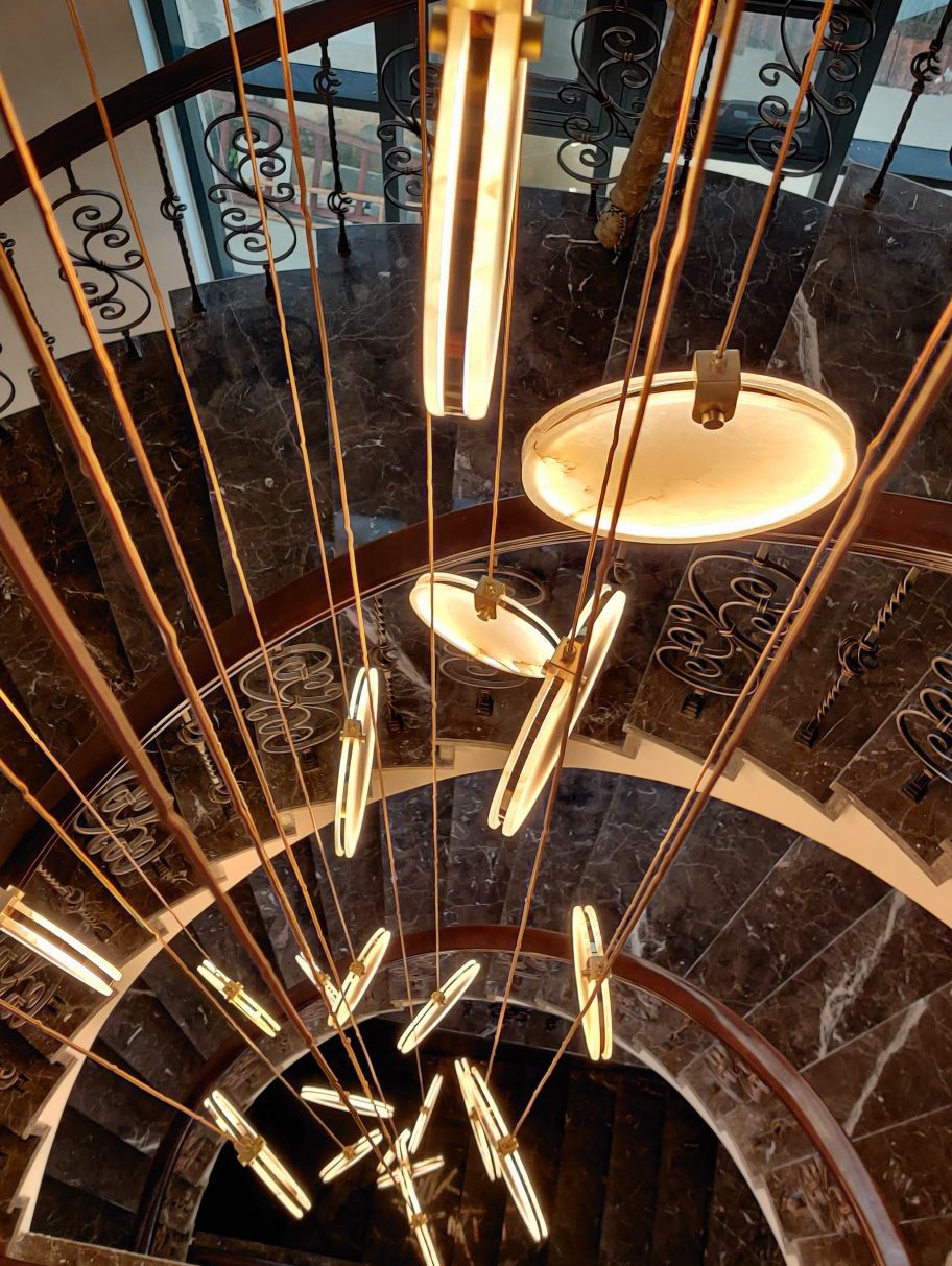 Hayleyna Geometric Pendant Light